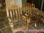 Реставрация дивана и кресла